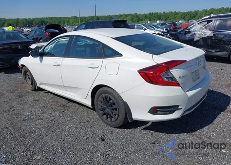 2020 Honda Civic Lx из США, поврежденный, VIN 2HGFC2F63LH515830